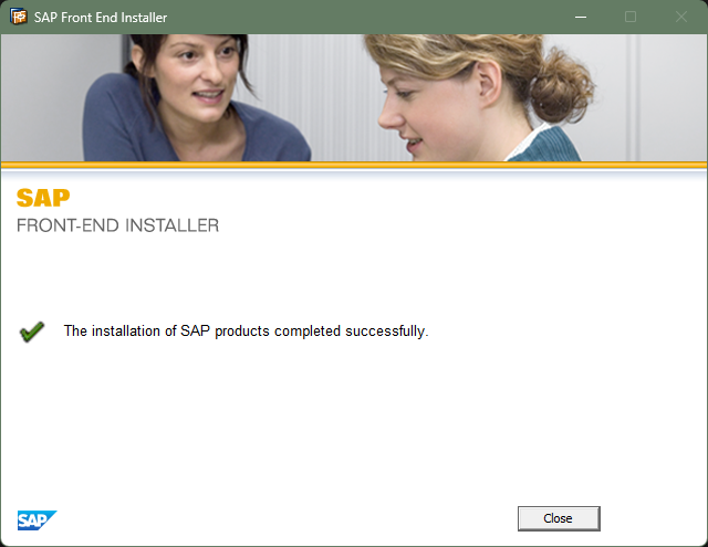 SAP .NET Connector installation step 3